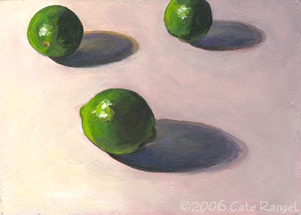 Limes Still Life  Cate Rangel